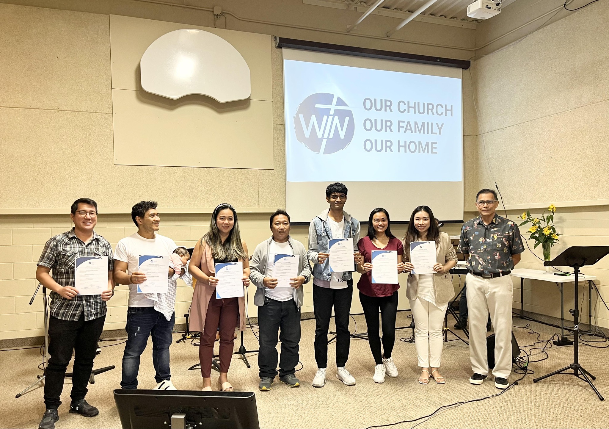 Church ceremony celebration